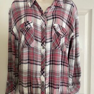 Rails‎ Plaid Button-Up Shirt Extra Small